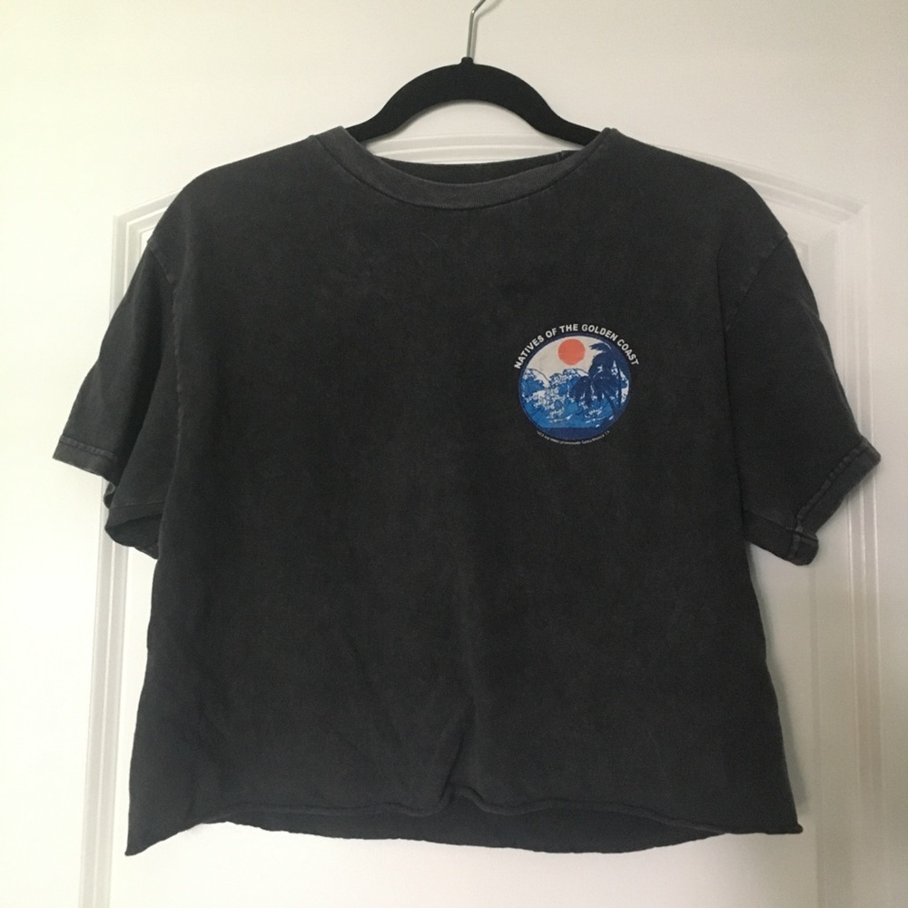 Natives of the Golden Coast Crop Tee